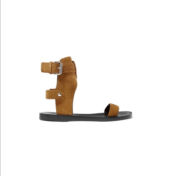 Isabel Marant Janders Suede Leather Sandals EU 35 or US 5 - Picture 2 of 5